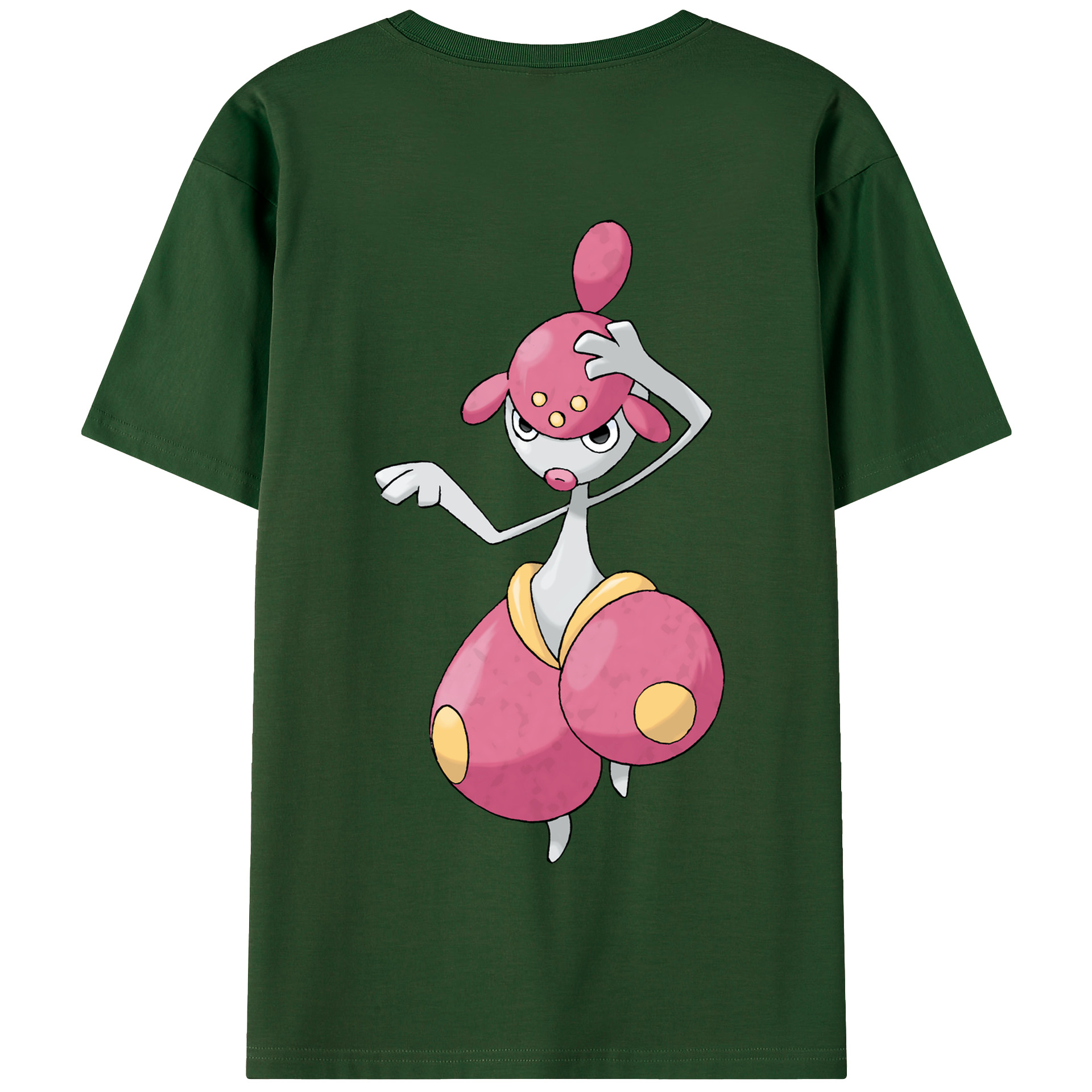（画像用） ポケットモンスター Pokémon 綿100％半袖Tシャツ（背面プリント）
